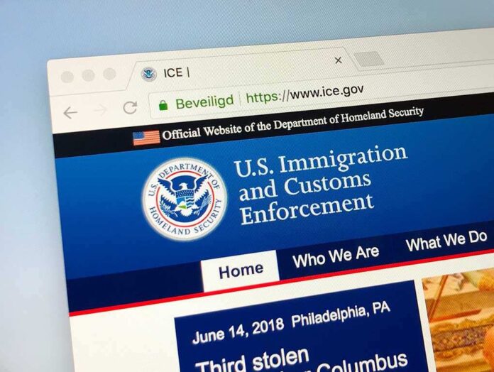 1113944033 featured image Website of US Immigration and Customs Enforcement agency