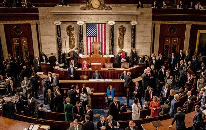 1186368265 featured image People gathering in United States legislative chamber meeting room