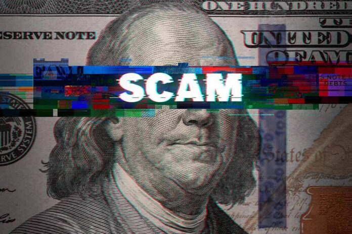 1919690516 featured image Scam text overlaid on distorted 100 dollar bill