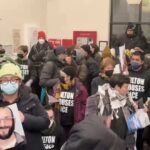 Anti-ICE Mob STORMS Luxury Hotel - Mass Arrests