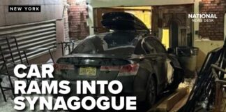Car RAMS into Jewish Synagogue - Hate Crime Investigated