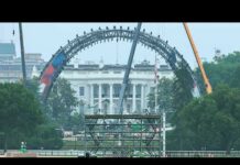 White House UFC: Troops Packed The ARENA White House UFC arena construction underway after Trump announcements about fight