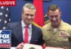 Hero Marine’s SHOCKING Reenlistment Stuns Pentagon Hero Marine's SHOCKING Reenlistment Stuns Pentagon