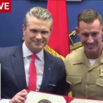 Hero Marine's SHOCKING Reenlistment Stuns Pentagon