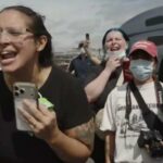 Senator PEPPER SPRAYED Federal Clash Chaos! Anti-ICE Protesters Surround ICE Agents outside Delaney Hall in New Jersey 5.25.26