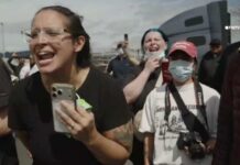 Senator PEPPER SPRAYED Federal Clash Chaos! Anti-ICE Protesters Surround ICE Agents outside Delaney Hall in New Jersey 5.25.26