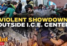 Anti-ICE Protest Turns VIOLENT After Rioters Clash!
