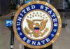 Seal of the United States Senate featuring an eagle and stars