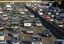 Explosion ROCKS Busy Highway – One DEAD! Heavy traffic on a multi-lane highway.