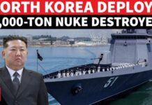 'NUCLEAR NAVY IS HERE': Kim Jong Un Stuns Trump With 5,000-Ton North Korean Nuke Destroyer | WATCH