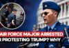 Uniformed MAJOR Arrested On Capitol Steps Trump Faces Protest From Armed Forces? Major Jason Watson Arrested For Demanding Trump's Impeachment