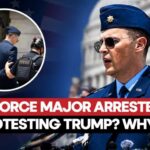 Uniformed MAJOR Arrested On Capitol Steps Trump Faces Protest From Armed Forces? Major Jason Watson Arrested For Demanding Trump's Impeachment