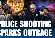Protesters Interrupt Wisconsin Police Chief After Fatal Police Shooting | "THIS IS A CORRUPT CITY"