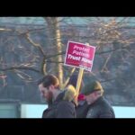 Nurses ABANDON Hospital Posts in Anti-ICE Protests Nurses at EMMC picketing