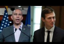 Hakeem Jeffries and Jared Kushner meet privately, sources say