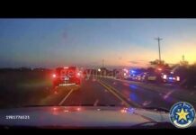 100-MPH Smuggler Getaway Causes Freeway Mayhem Cops vs smugglers dashcam footage || #cops #dashcam #viral