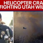 Helicopter CRASHES During Dire Rescue Mission BREAKING: Helicopter crashes while battling wildfires in Utah