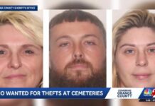 SICKO Grave Robbers Hit Nine States Orange County deputies searching for alleged 'Tomb Raiders' accused of stealing from cemeteries