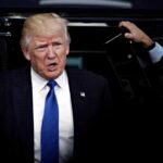 Trump Torches Fox Reporter – “Shut Up!” man in suit stepping out of a vehicle