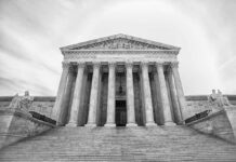 SCOTUS Shuts Door on Pro-Life Surrogate Supreme Court building with tall columns and wide steps