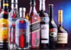 El-Sayed Senate Hopeful Vandalized Liquor Store Assorted liquor bottles arranged in a row