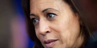 woman's face in close-up profile