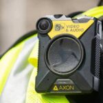 Bodycam Shows Officers Taking Heavy Fire During Mass Shooting Body-worn camera attached to a high-visibility vest
