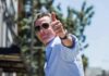Illegal Alien Accused of Impregnating 14-Year-Old Daughter Walks Free man in sunglasses giving a thumbs-up outdoors