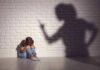 Substitute Teacher ARRESTED -Horrific Special Needs Abuse Captured! Child sitting against wall with shadow of an adult pointing