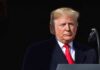 Trump RAGES at Secret Service – Get Your A**es in the Car! Donald Trump at a podium with a microphone