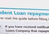 Document titled Student Loan repayments with instructions for filling out forms