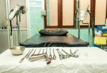 Witnesses Describe Botched Execution Chaos Gynecology exam room with table and surgical instruments